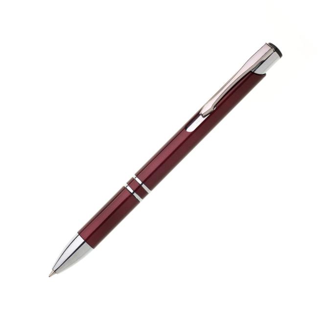 [AD131027] OIRA burgundy plastic ballpoint pen