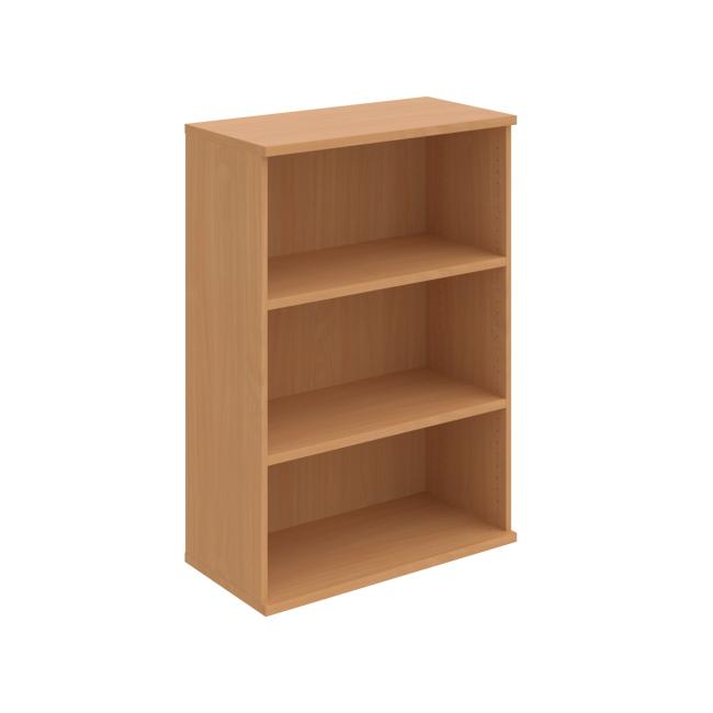 Strong bookcase, 80x115.2x40 cm, beech