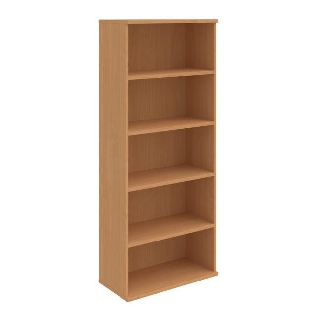 [ON058002] Strong bookcase, 80x192x40 cm, beech