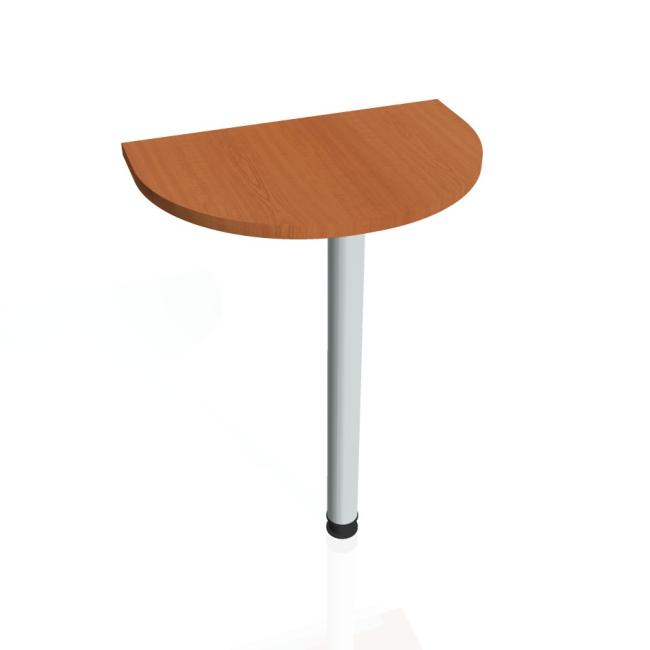 Additional table Gate, 60x75.5x40 cm, cherry/metal