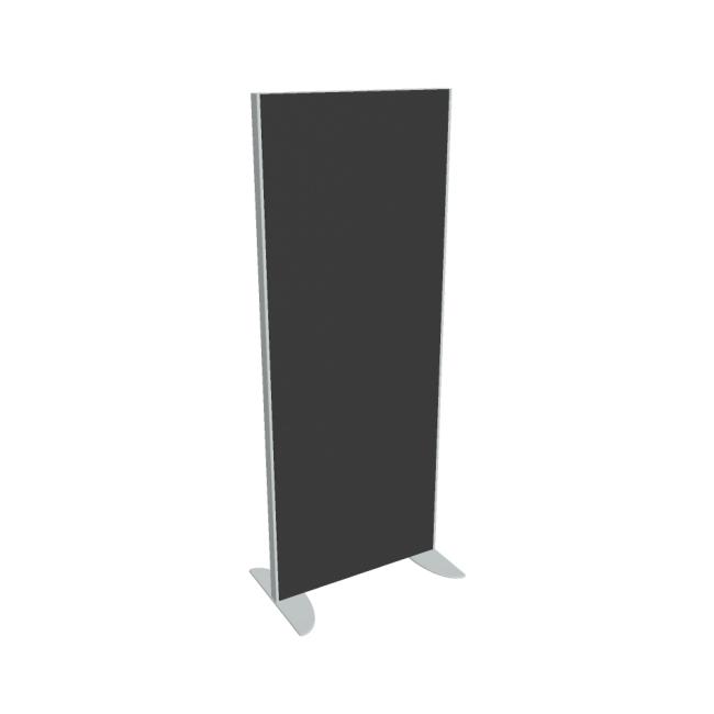 Partition screen Acoustic, 60x156.5 cm, anthracite