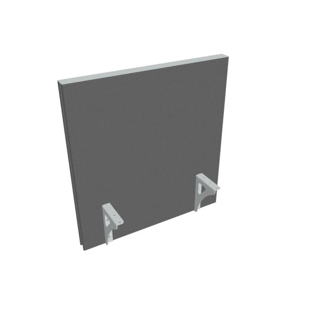 [ON060290] Paraván na hranu stola Akustik, 60 cm, sv.sivý