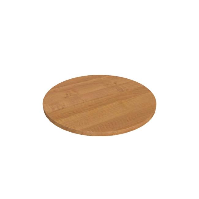 [ON060430] Hobis circular plate, dia. 60 cm, alder