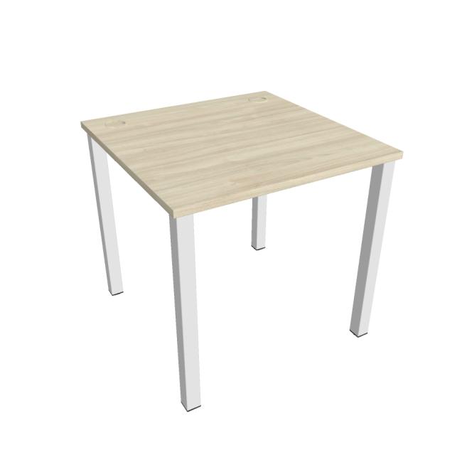[ON080014] Uni work table, 80x75.5x80 cm, agate/white