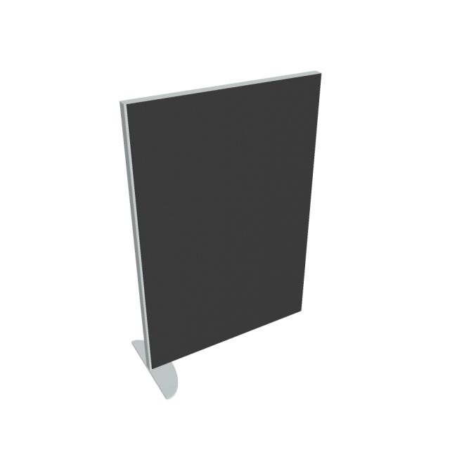 Partition screen Acoustic, 80x118 cm, anthracite