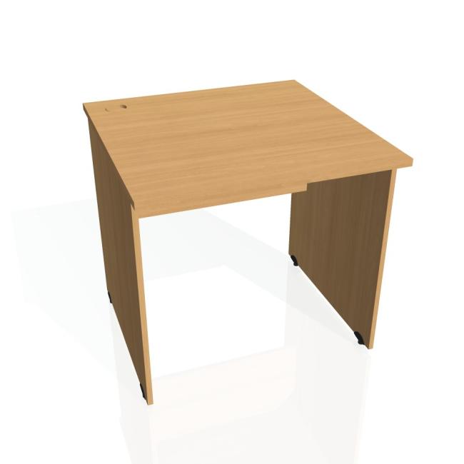 [ON080022] Gate desk, 80x75.5x80 cm, beech/beech