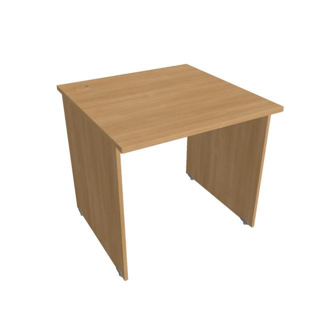 [ON080044] Gate desk, 80x75.5x80 cm, oak/oak
