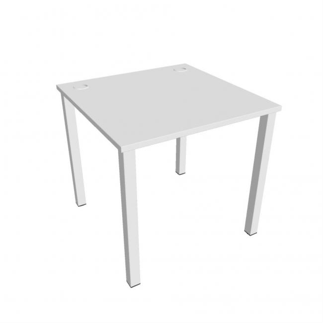 [ON080093] Uni desk, 80x75.5x80 cm, white/white