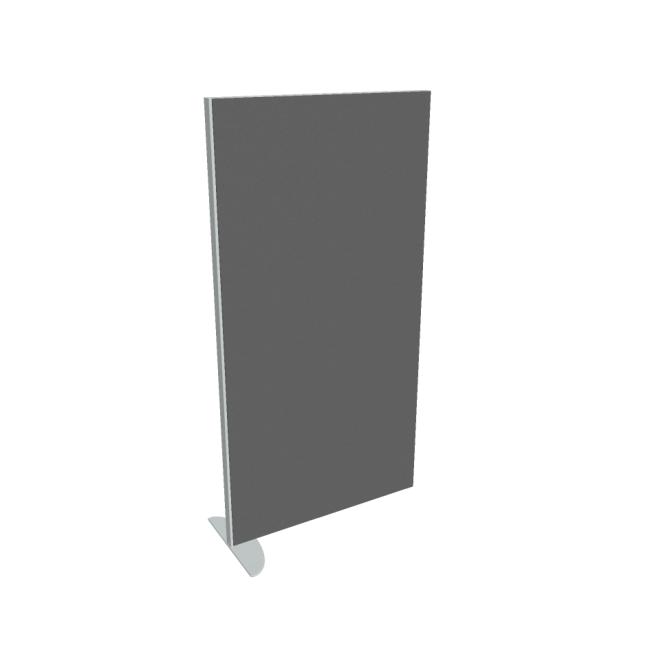 Partition screen Acoustic, 80x156.5 cm, light gray