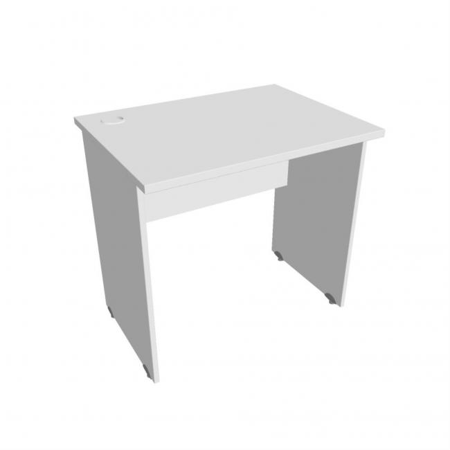 [ON080399] Gate desk, 80x75.5x60 cm, white/white