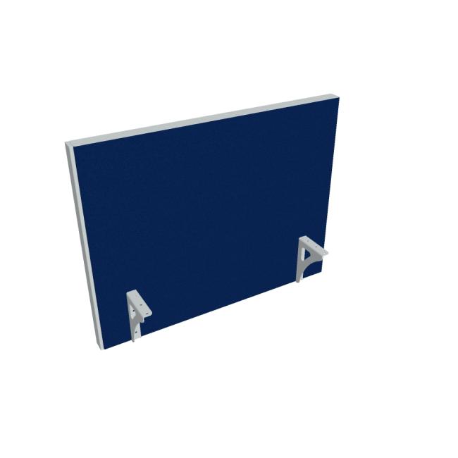 Akustik table edge screen, 80 cm, blue