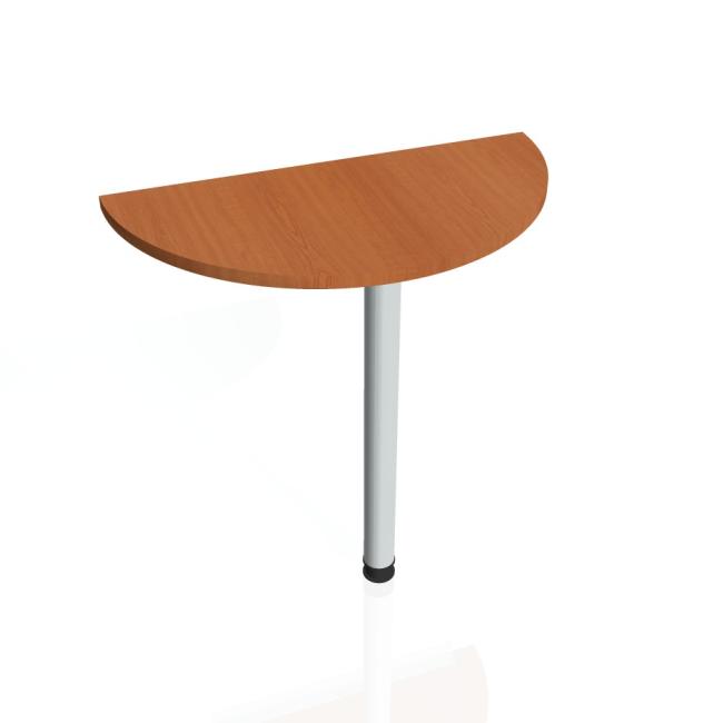 Additional table Gate, 80x75.5x40 cm, cherry/metal