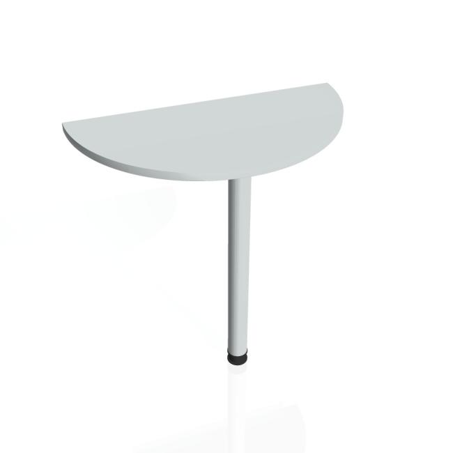 [ON080789] Additional table Gate, 80x75.5x40 cm, grey/metal