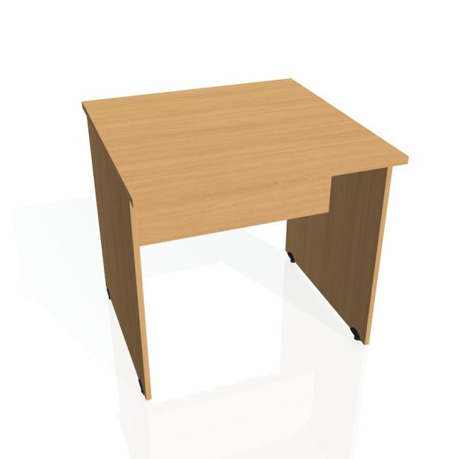 [ON080822] Gate meeting table, 80x75.5x80 cm, beech/beech