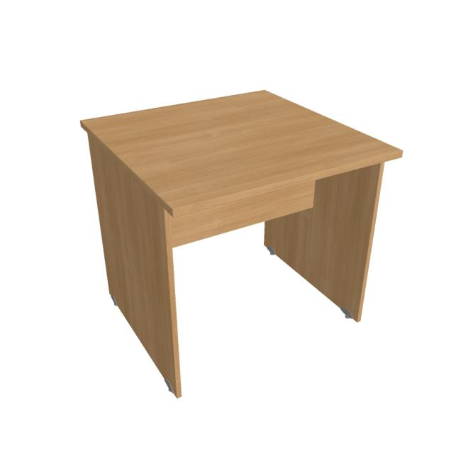 Gate meeting table, 80x75.5x80 cm, oak/oak