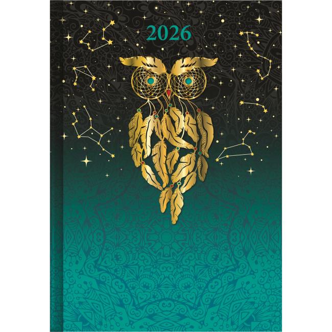 [D18] Weekly diary A5 14.2 x 20.4 cm - ART Dream catcher 2026