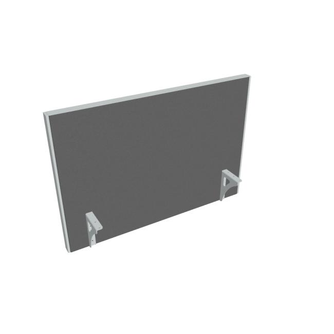 Screen for the edge of the table Akustik, 90 cm, light gray
