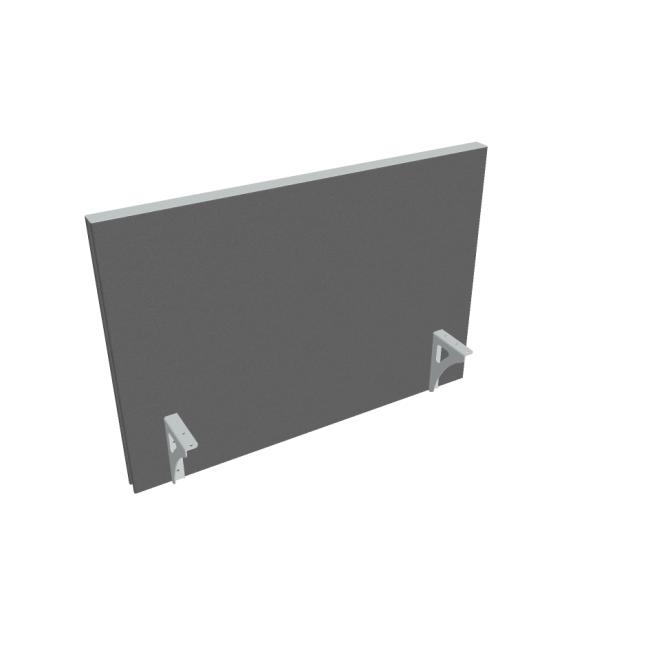 Screen for the edge of the table Akustik, 90 cm, light gray