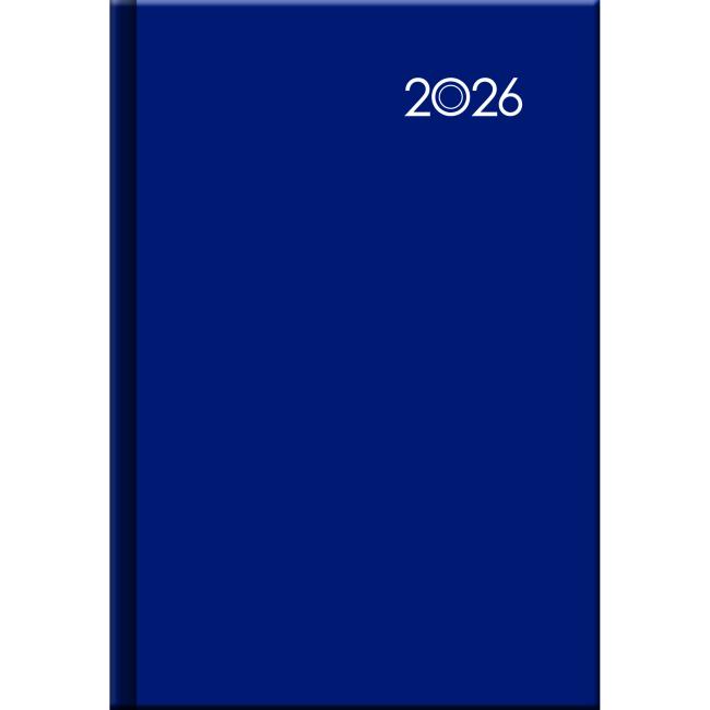 Diary FALCON daily A5 14.2 x 20.4 cm blue 2026