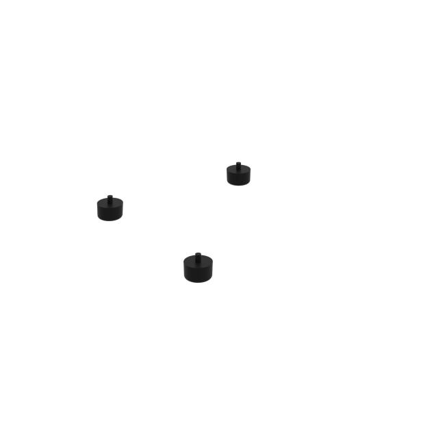 [ON100736] Rectifying feet, plastic, 27-47 mm, 3 pcs