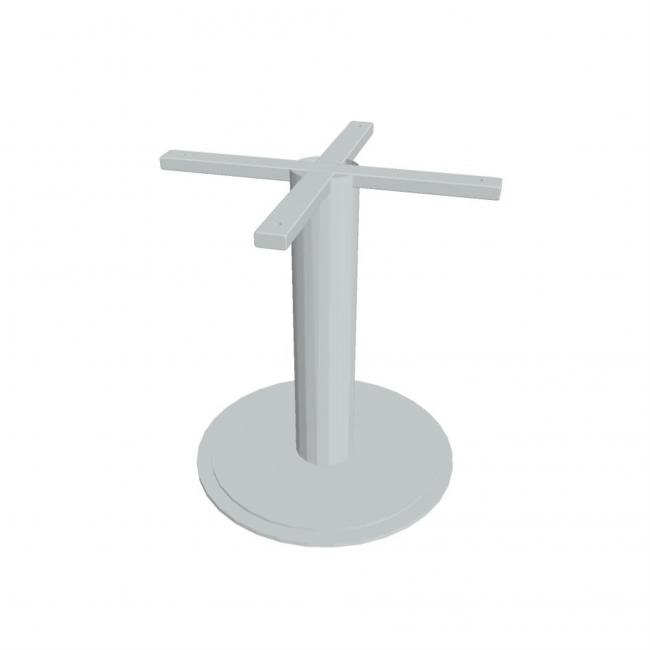 [ON101737] Central leg Hobis, h. 52.5 cm, round, gray