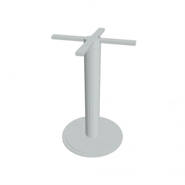 [ON101740] Central leg Hobis, h. 73 cm, circular, gray