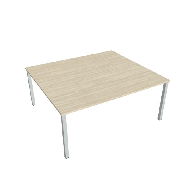 [ON118013] Uni work table, double, 180x75.5x160 cm, agate/grey