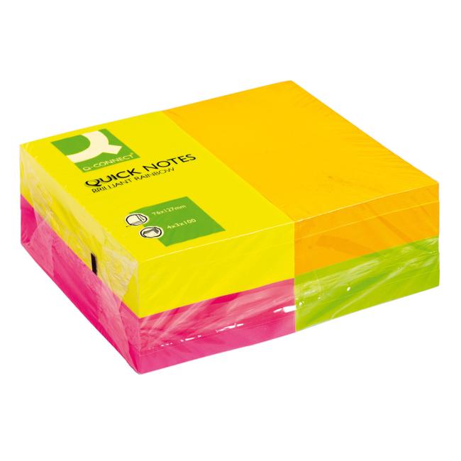 Q-CONNECT samolepiaca podložka 127x76 briliant