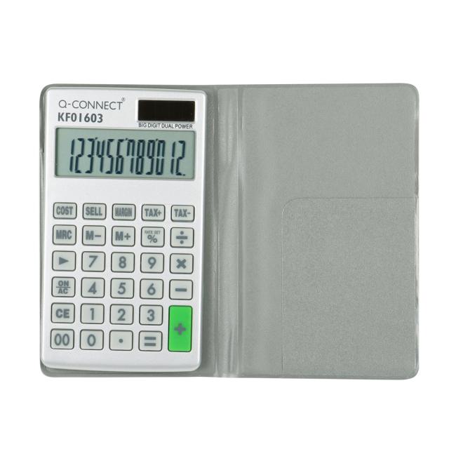 Q-CONNECT 10-digit pocket calculator