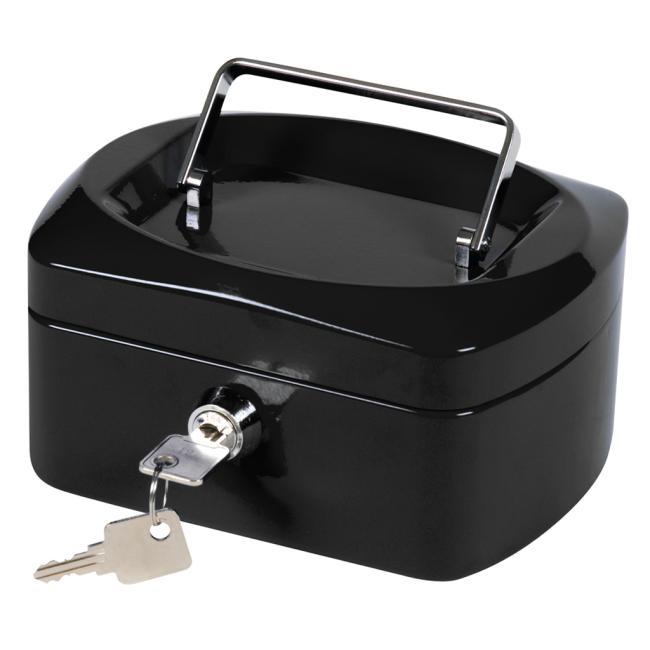 [QC002601] Pokladnička Q-CONNECT 155x75x120mm čierna