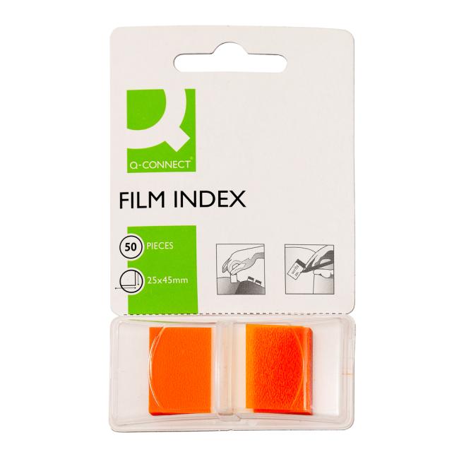 [QC003636] Index Q-CONNECT široko oranžový