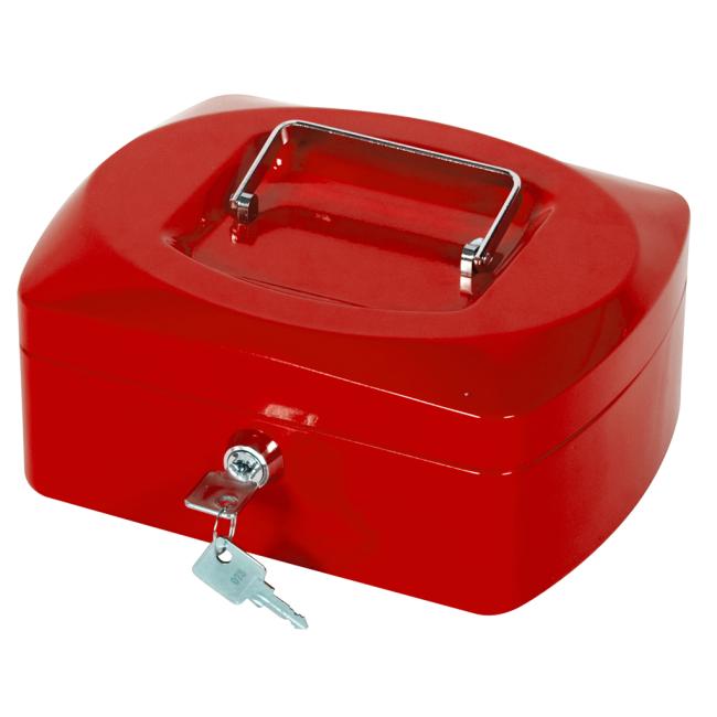 [QC004249] Q-CONNECT cash register 205x85x160mm red