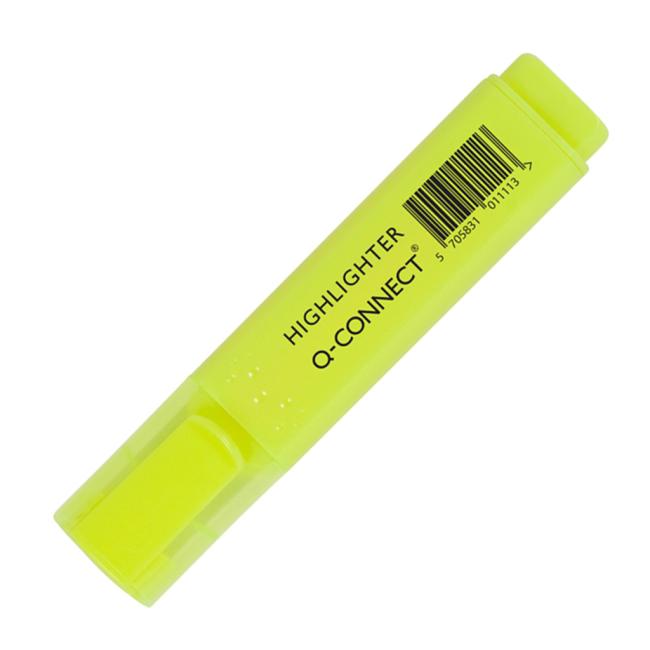 Highlighter Q-CONNECT yellow