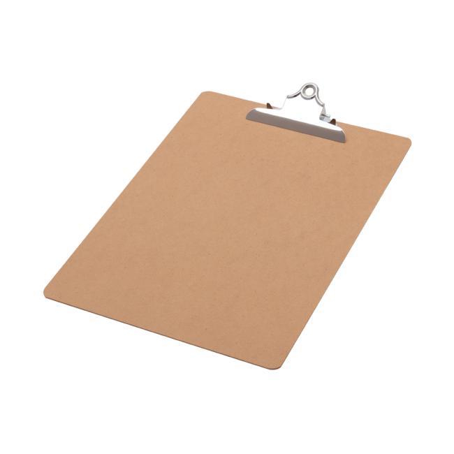 [QC011208] Writing pad with clip A3 Q-CONNECT wooden brown