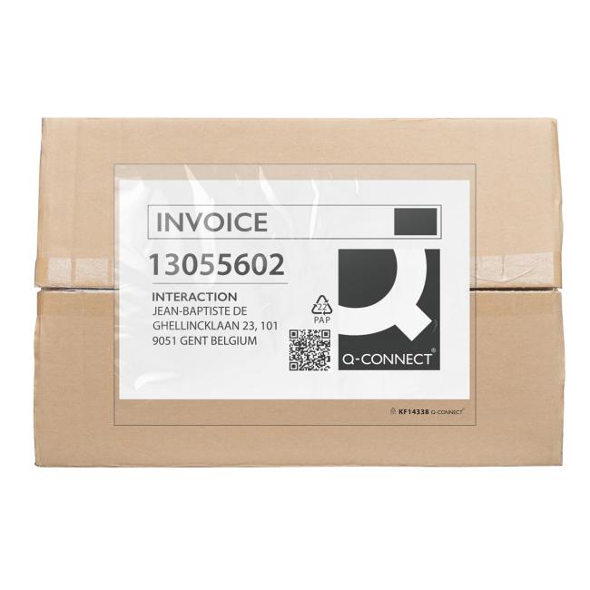 [QC014338] Pockets for guides Q-CONNECT C4 225x320mm 250 pcs