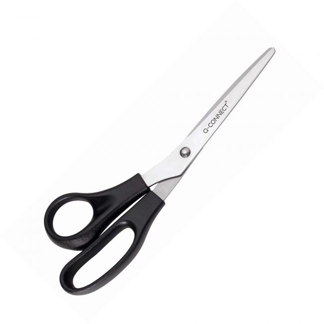 Scissors Q-CONNECT classic 21cm for left-handed people