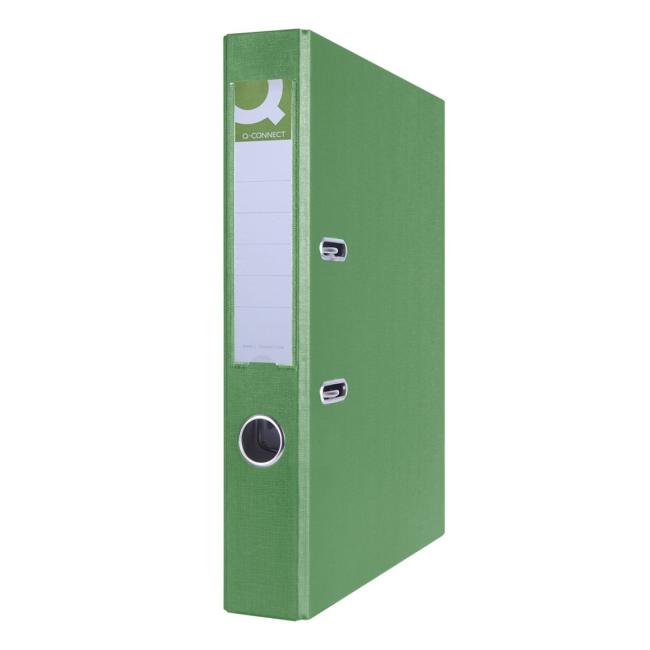 [QC015968] Lever filer Q-CONNECT semi-plastic 5cm green
