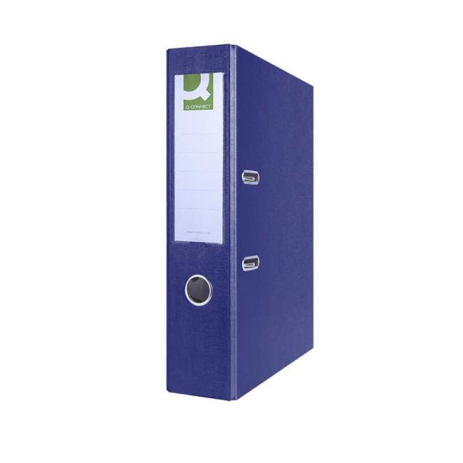 [QC015977] Lever filer Q-CONNECT semi-plastic 7.5 cm dark blue