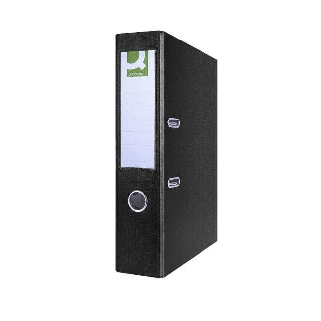 Pákový pilník Q-CONNECT poloplastový 7,5 cm čierny