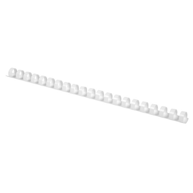 Plastic combs Q-CONNECT 10mm white