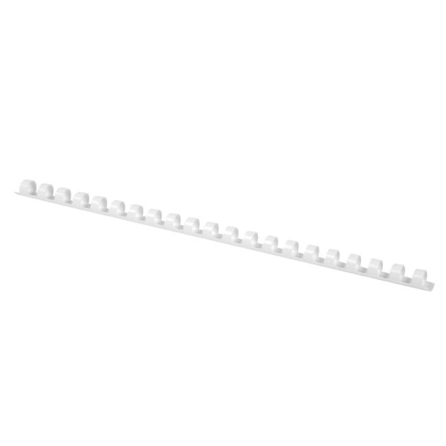 Plastic combs Q-CONNECT 12mm white