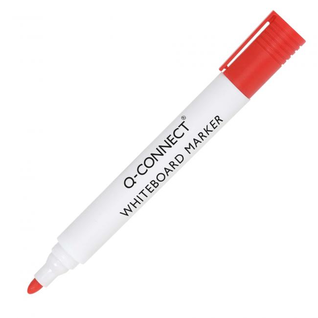 Whiteboard marker Q-CONNECT red