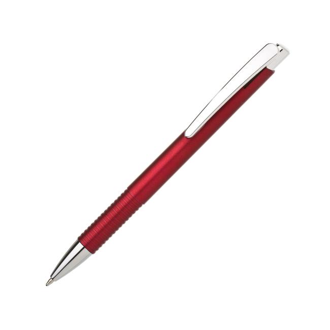 LASTI red plastic ballpoint pen
