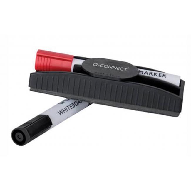 Sada príslušenstva k tabuliam Q-CONNECT, stierka, červený a čierny fix