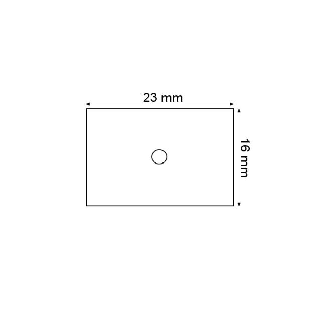 Labels 16x23 for 1623 price tag white