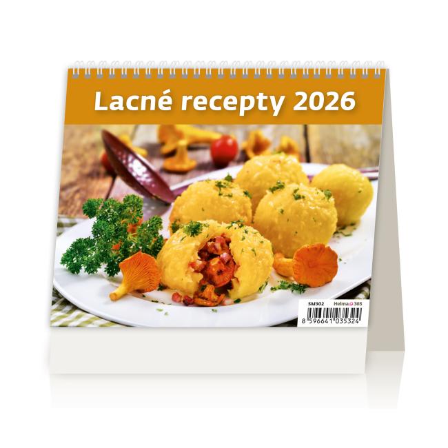 Table calendar 17.1x13.9 cm - Cheap recipes 2026