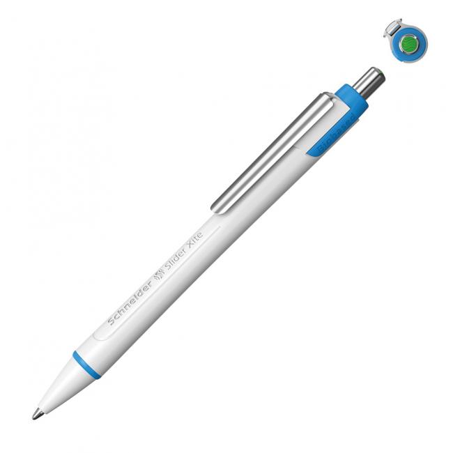 Ballpoint pen Slider Xite green