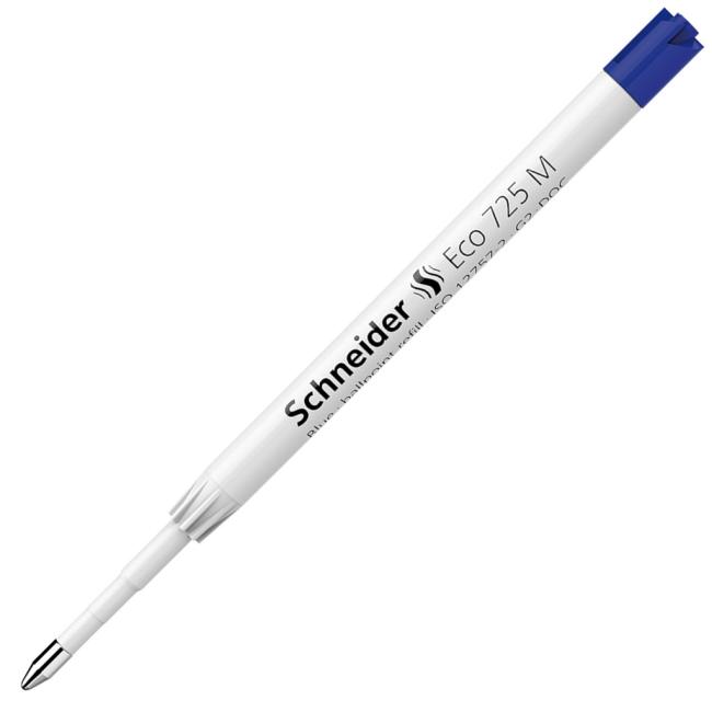 Replacement cartridge for ballpoint pen Eco 725 M blue
