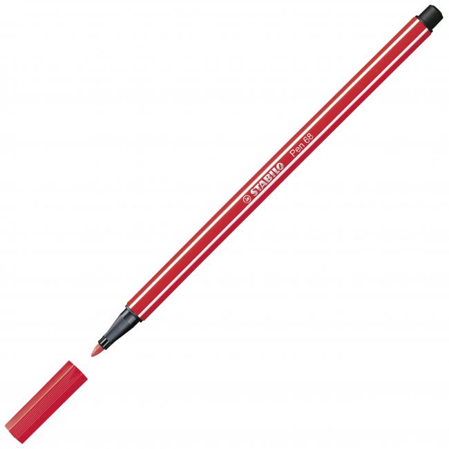 [ST006848] Marker pen STABILO Pen 68 crimson