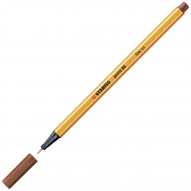 Liner STABILO Point 88 red clay